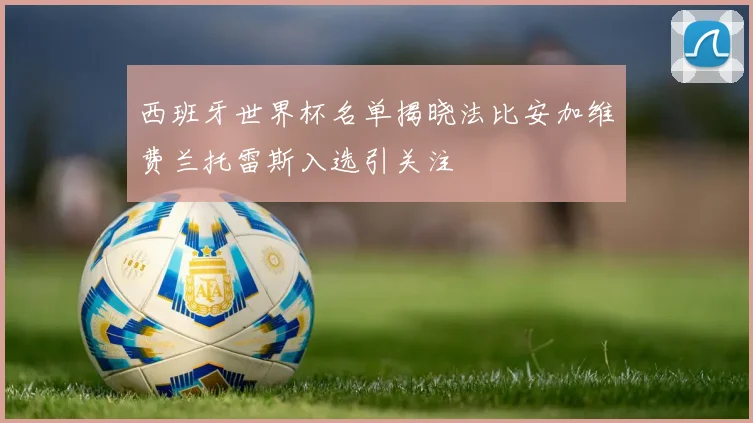 西班牙世界杯名单揭晓法比安加维费兰托雷斯入选引关注